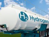 Liquid hydrogen storage - Tank being transported
