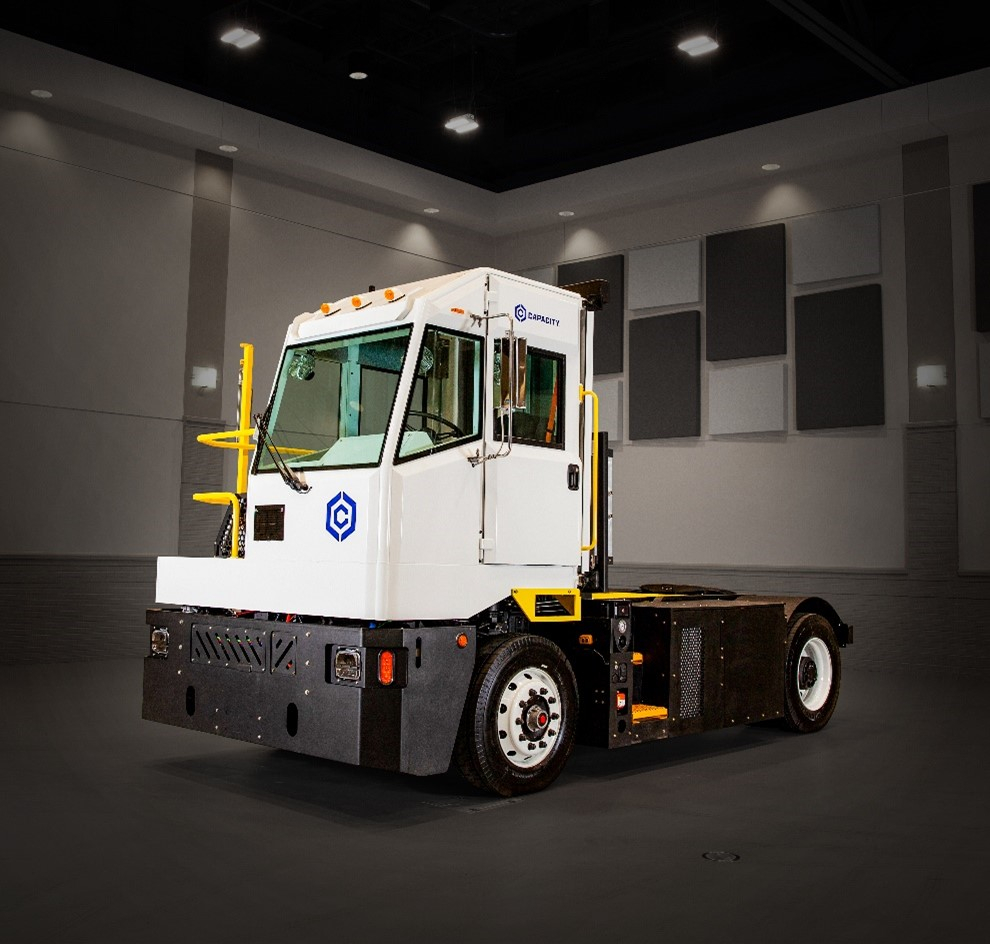 Capacity Launches Zero Emissions Hydrogen Fuel Cell Electric terminal truck - H2 terminal truck