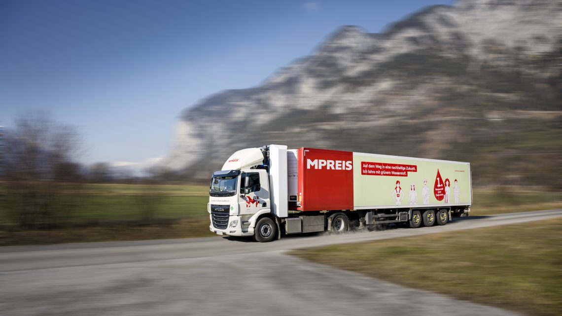 MPREIS launches its first hydrogen truck into operation