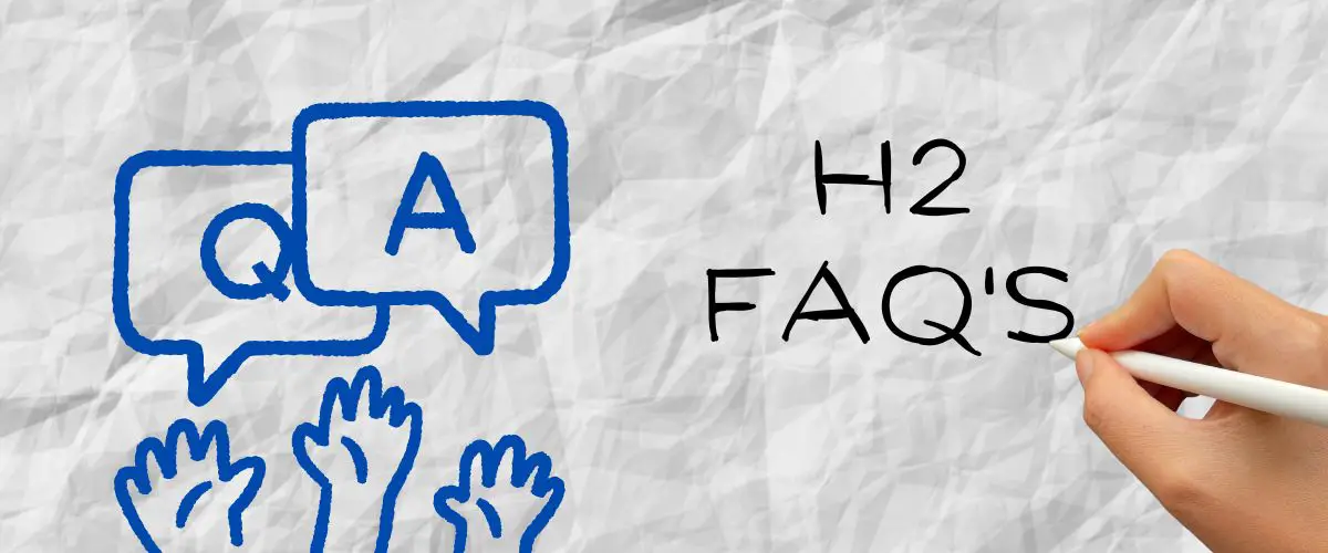 FAQ's about an accident in a hydrogen car