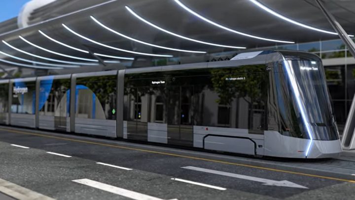 Hyundai Rotem reveals its new and first commercial hydrogen tram
