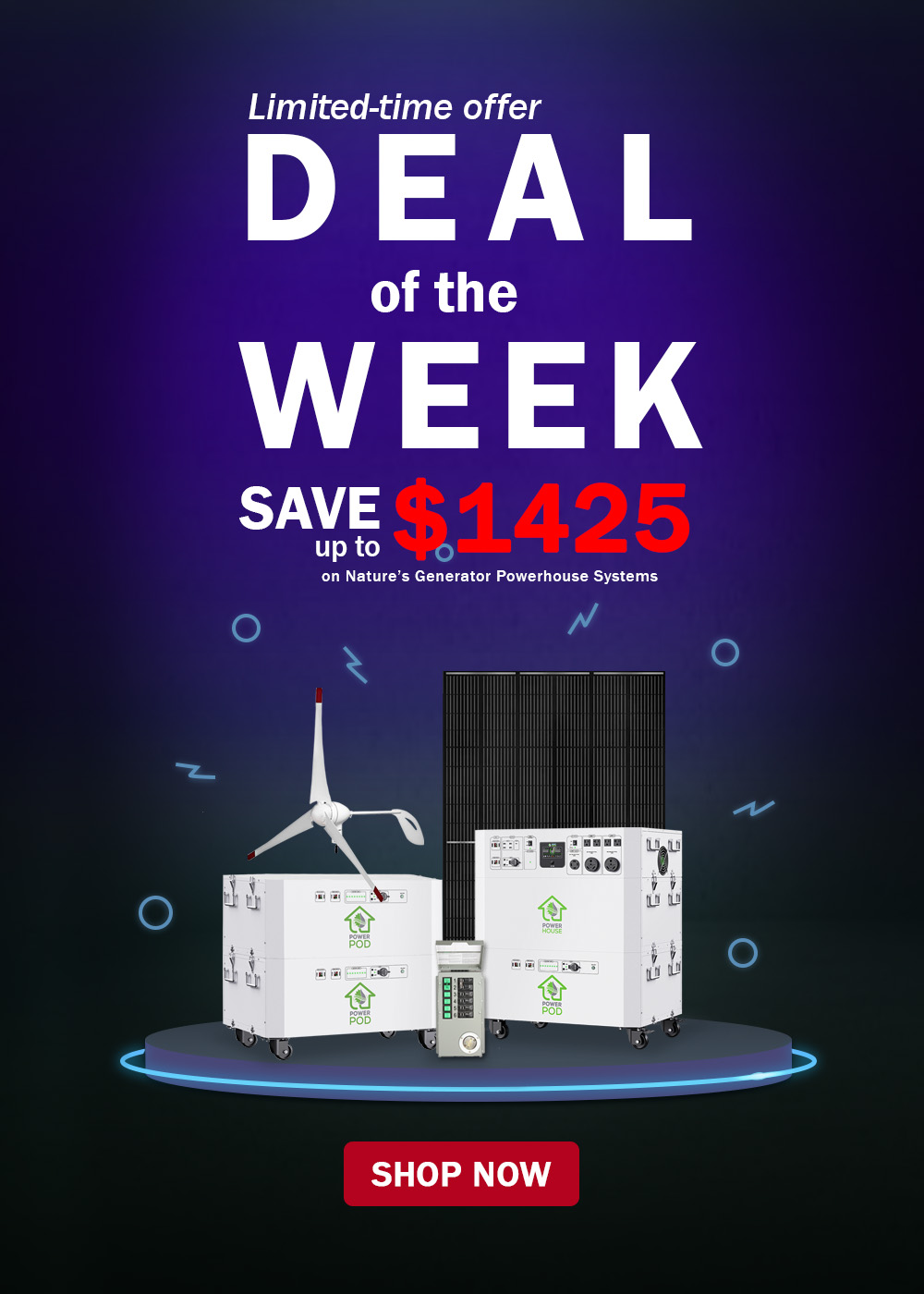 Natures Generator Sale