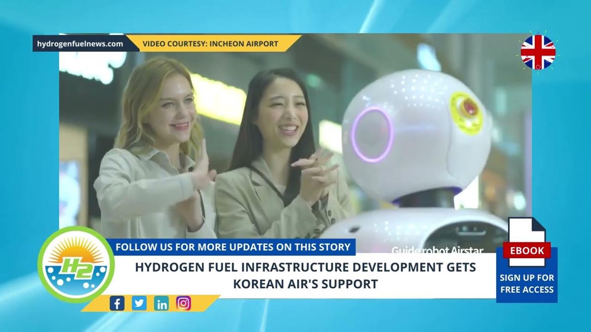 'Video thumbnail for Hydrogen fuel infrastructure development gets Korean Air’s support'