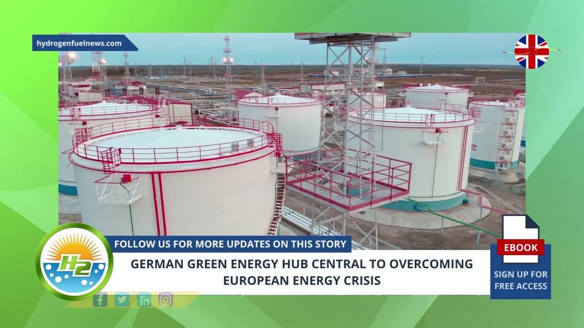 'Video thumbnail for German green energy hub central to overcoming European energy crisis'