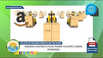 'Video thumbnail for Amazon contracts Plug Power to supply green hydrogen'
