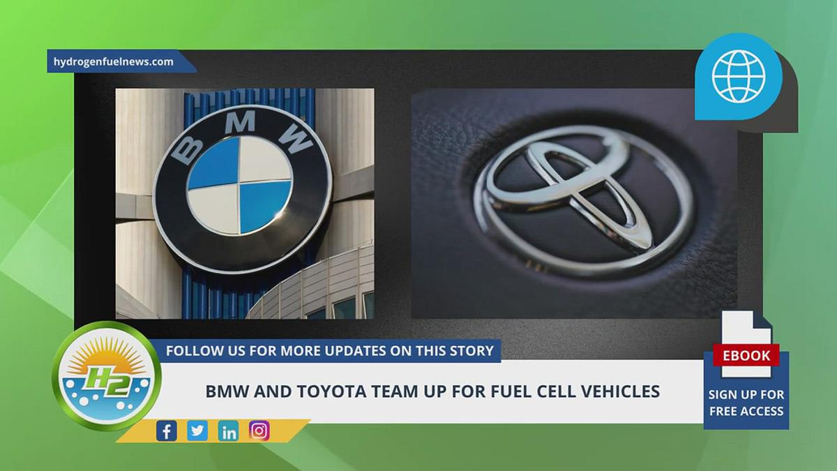 'Video thumbnail for BMW and Toyota team up for fuel cell vehicles'