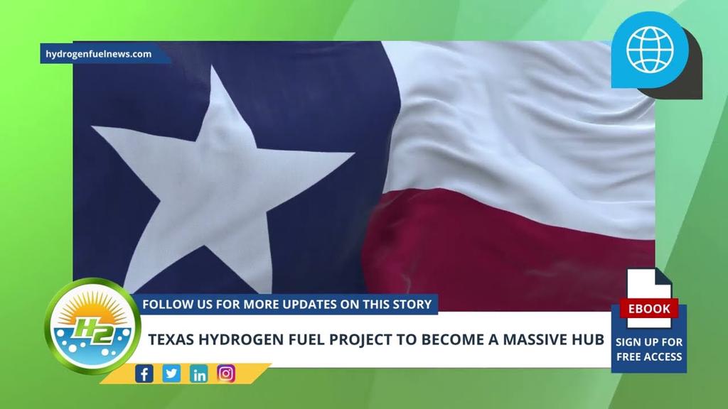 'Video thumbnail for Fuel Cell News - Texas hydrogen fuel project to become a massive hub'