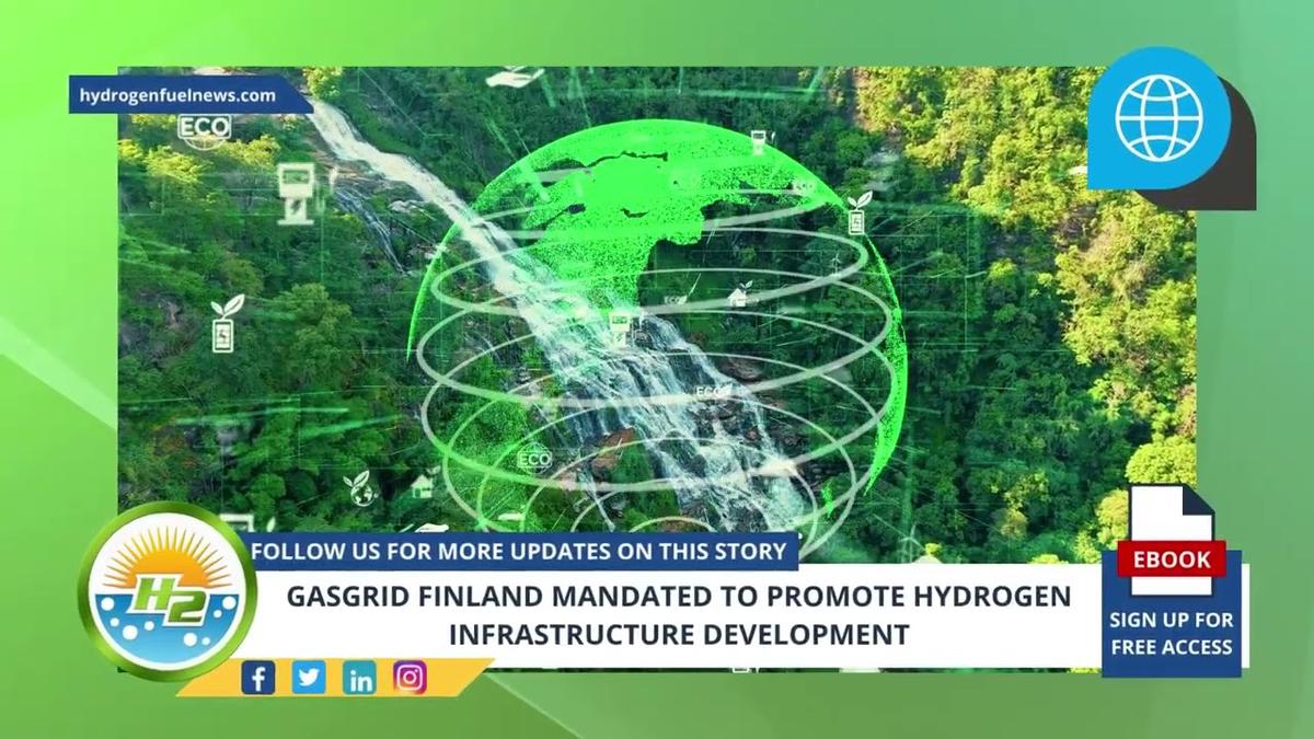 'Video thumbnail for German Version - Gasgrid Finland mandated to promote hydrogen infrastructure development'