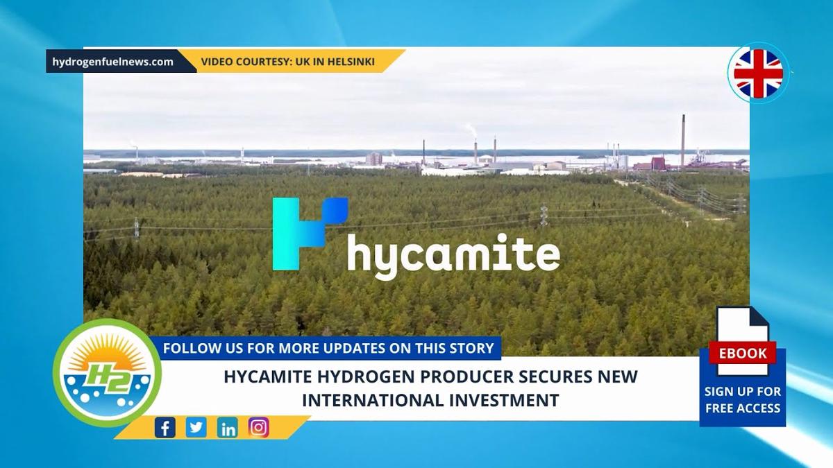 'Video thumbnail for Hycamite hydrogen producer secures new international investment'