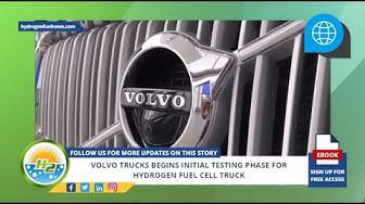 'Video thumbnail for French Version - Volvo Trucks begins initial testing phase for hydrogen fuel cell truck'