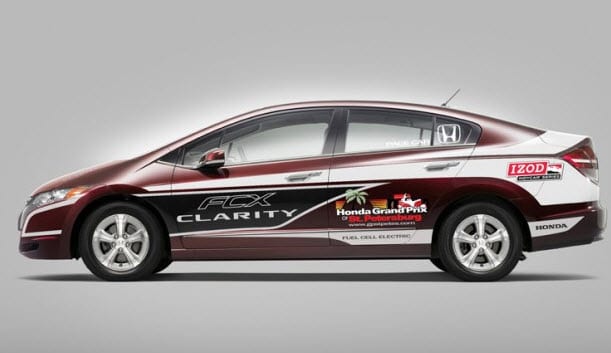 Hydrogen Fuel - Image of Honda 2011 FCX Clarity