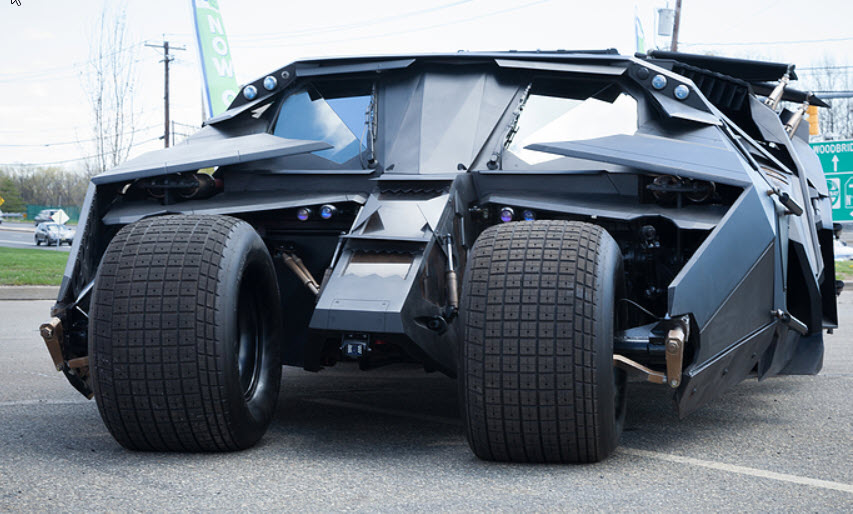 The Batmobile goes green, gets a few hydrogen fuel cells