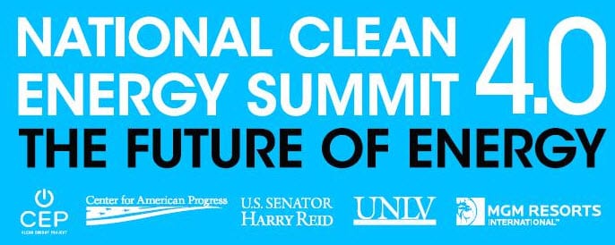 Senator Harry Reid attends the National Clean Energy Summit in Nevada, proclaims the importance of alternative energy Senator Harry Reid attends the National Clean Energy Summit in Nevada, proclaims the importance of alternative energy
