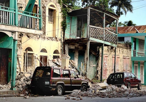 Damage from Haiti Earthquake 2010