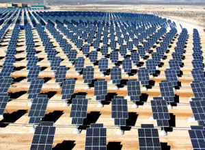Solar landfill - image of solar farm