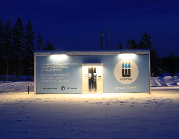 H2 Logic opens new, fast-filling hydrogen fuel station in the Arctic Circle