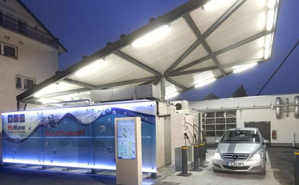 Hydrogen Fuel Refueling Station Freiburg Germany