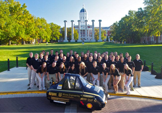 Mizzou Hydrogen Car Team prepares for competition in the Shell Eco-Marathon