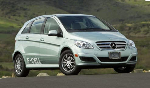 Hydrogen Powered Car - Mercedes FCell