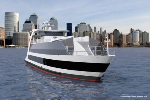 Hornblower hydrogen fuel ferry