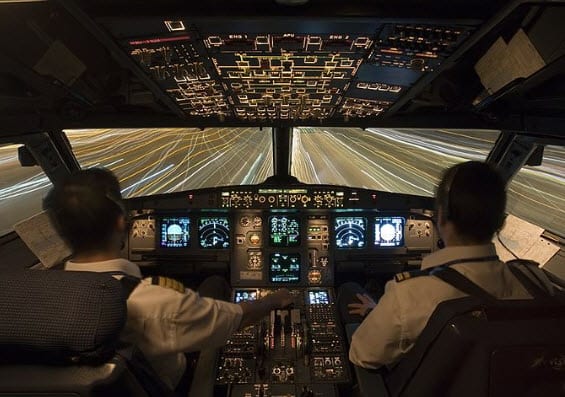 Airbus A320 cockpit - PEM fuel cells