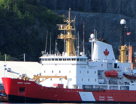 Canadian Coast Guard - This is not a hydrogen fuel cell ship