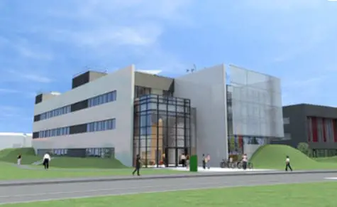 University of nottingham Energy Technologies Building - clean energy facility