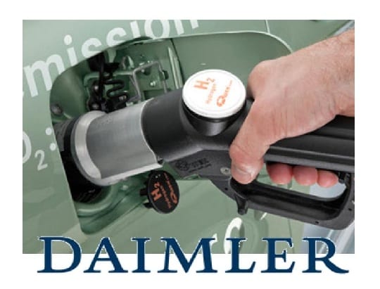 Daimler - hydrogen fuel vehicles