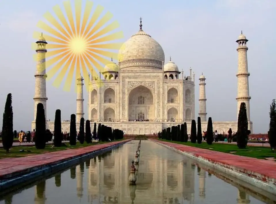 India Solar Energy Project Taj Mahal