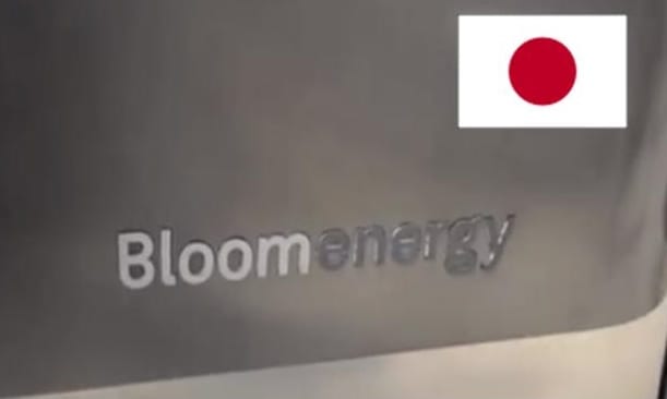 Hydrogen Fuel Bloom Energy - Japan