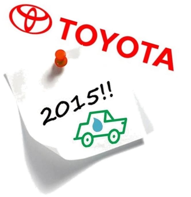 Toyota Hydrogen Fuel Cell Vehicle 2015 Toyota Hydrogen Fuel Cell Vehicle 2015