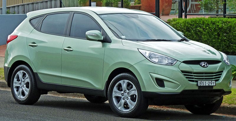 fuel cell vehicle - Hyundai ix35