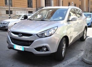 Hydrogen Fuel Car - Hyundai ix35