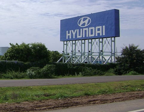 Hydrogen Fuel Cells - Hyundai Sign