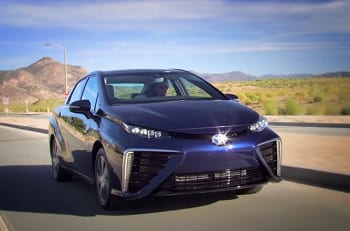 Hydrogen Fuel - Toyota Mirai Sedan