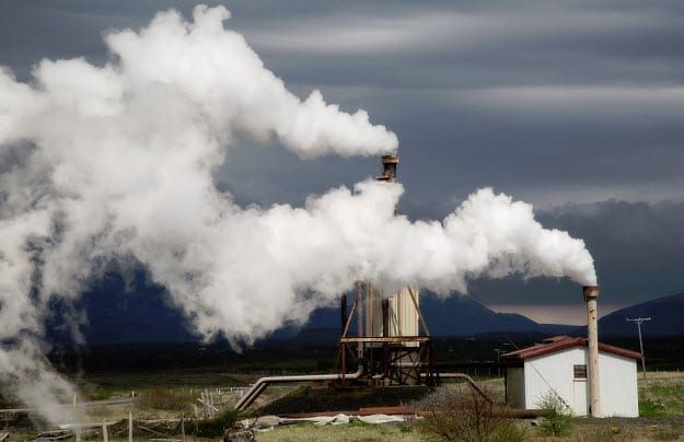 geothermal energy - power plant