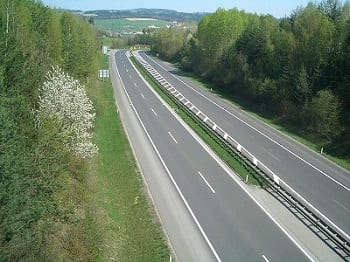 Hydrogen Fuel - Autobahn in Germany