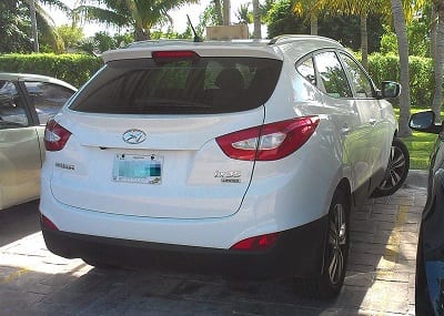 Hydrogen Fuel - ix35 Hyundai vehicle