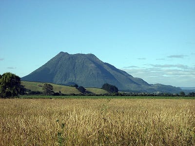 Geothermal Energy - Dormant Volcano in Eastern Bay of Plenty, New Zealand