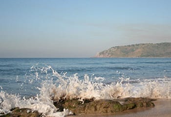 Wave Energy - wave on beach