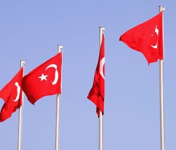 Geothermal Energy - Turkey Flag