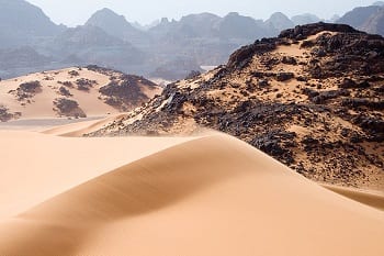 Solar Power - Image of Sahara Desert