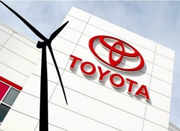 Toyota Hydrogen Fuel Wind Energy