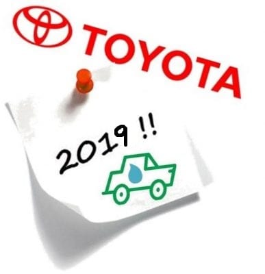 New Fuel Cell Vehicle - Toyota 2019