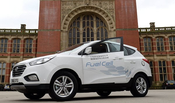 University of Birmingham - Hyundai fuel cell vehicle