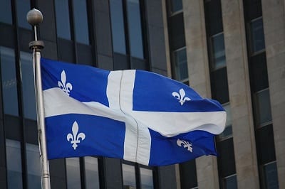 Fuel Cell Vehicle coming to Quebec - Flag of Quebec