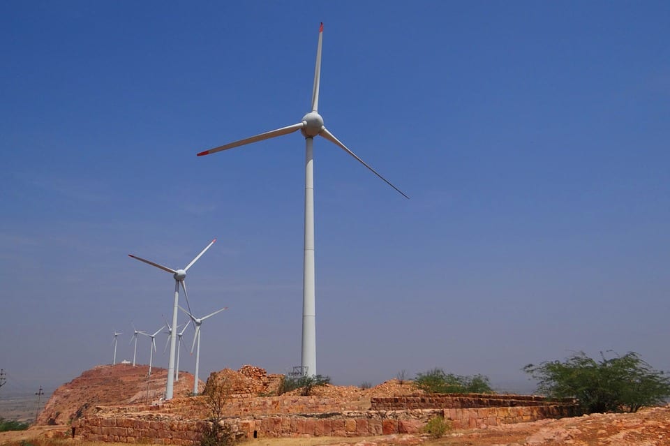 India wind energy turbine