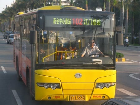 Hydrogen Fuel Cells - Bus in China