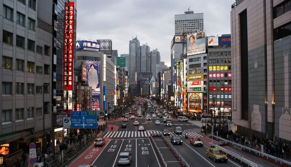 Fuel Cell Bus - Image of Tokyo City, Japan