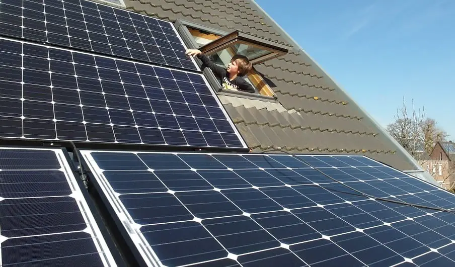 Solar Energy - Solar Panels on Rooftop